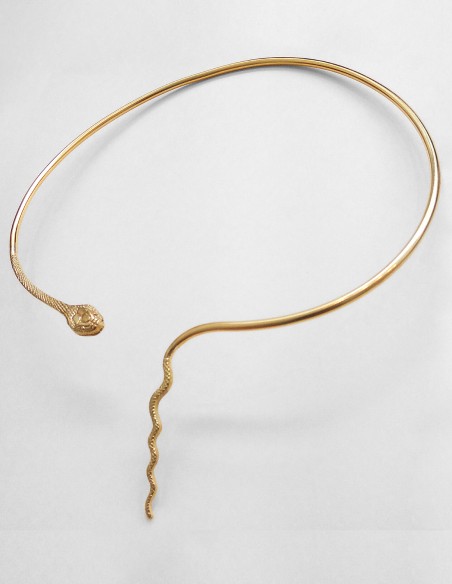 amulette collier serpent