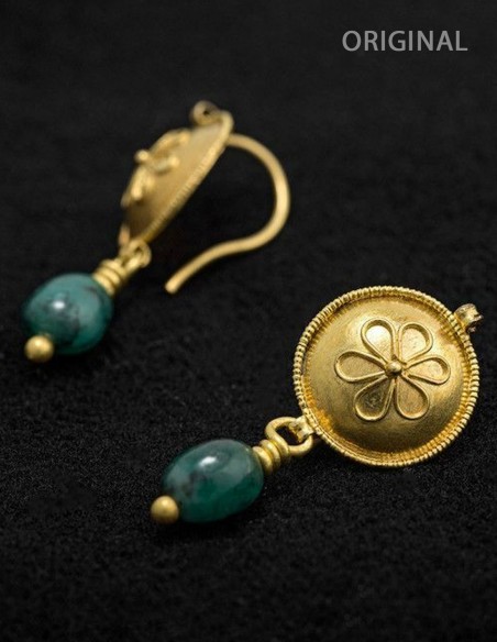 Boucles d'oreilles grecques
