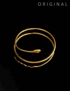 Bracelet amulette serpent 2