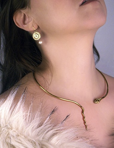 amuleto della collana del serpente