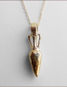 roman amphora pendant