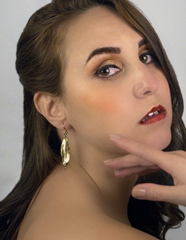 pendientes hoja de olivo