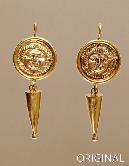 pendientes medusa
