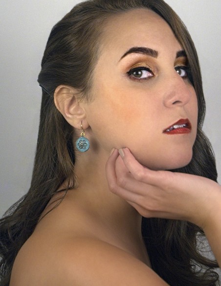 Boucles d'oreilles grecques
