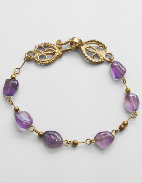 Amethyst bracelet Crypta Balbi roman jewelry