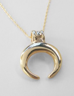 lunula pendant roman jewelry