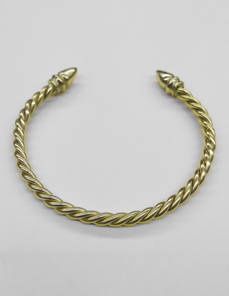 iberian jewelry twisted acorn bracelet