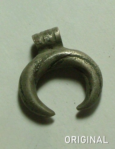 lunula pendant roman jewelry