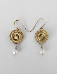 bijoux romains antiques boucles d'oreilles clunia