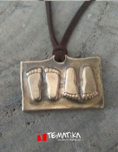 Amuleto Vestigia pedis