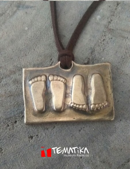 Amuleto Vestigia pedis