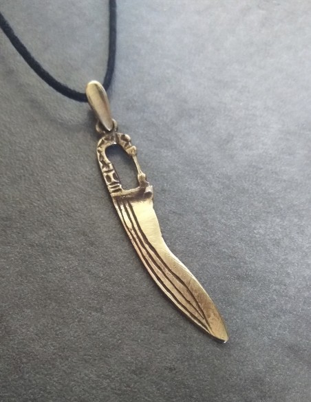 Pendentif épée ibérique Falcata