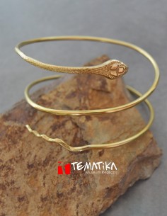 Snake amulet bracelet