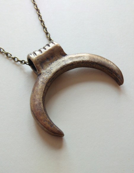 roman lunula pendant